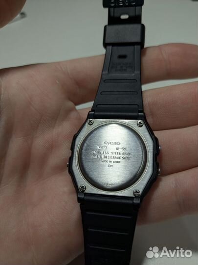 Наручные часы casio W-59-1