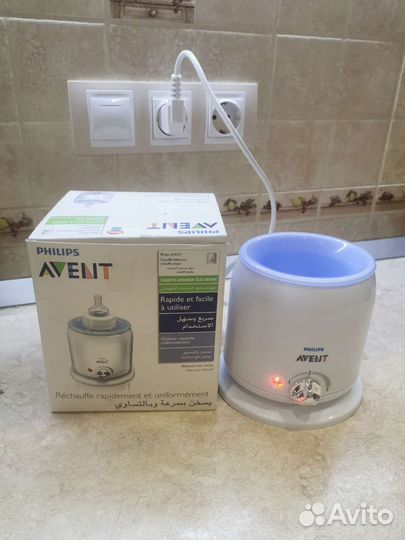 Подогреватель новый для бутылочек philips Avent