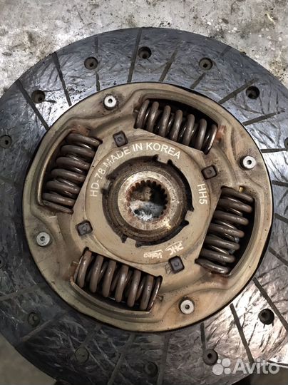 Комплект сцепления hyundai accent