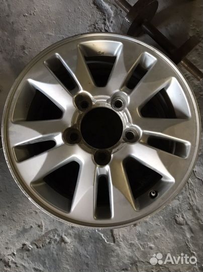 Диски на тайоту ленд крузер r17