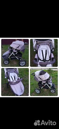 Прогулочная коляска capella внедорожник