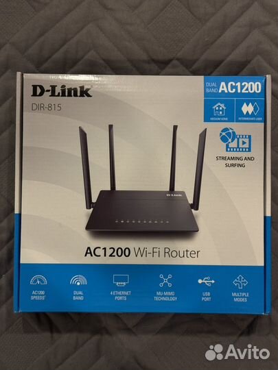 Wifi роутер dlink dir 815