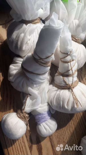 Травяные мешочки