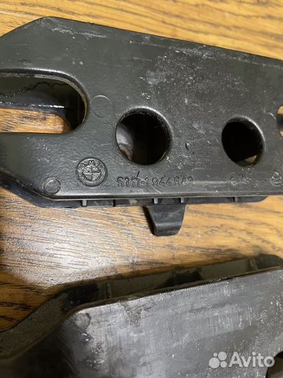 Крепления заднего бампера