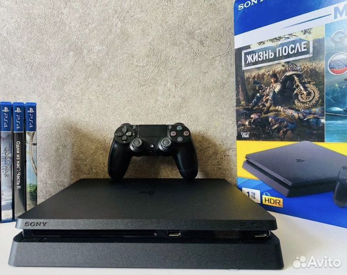 Sony playstation 4 PS4 1tb последняя рев игры