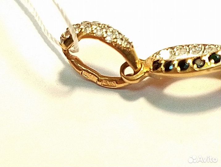 Подвеска золотая