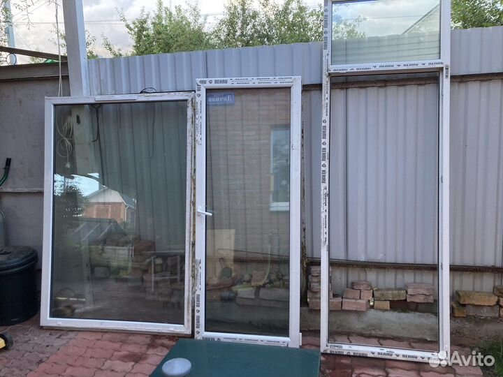 Пластиковые окна и двери пвх бу