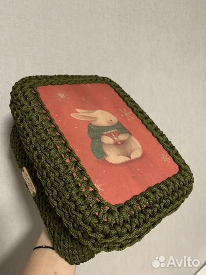 Шкатулка/корзинка ручной работы