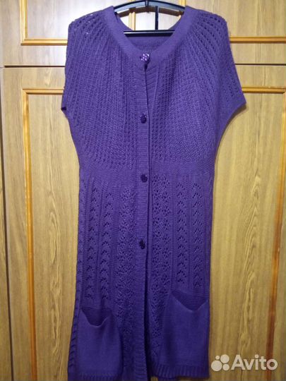 Кардиган женский вязаный