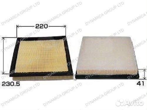 Фильтр воздушный WA1438 Lexus RX350 RH450H Micro