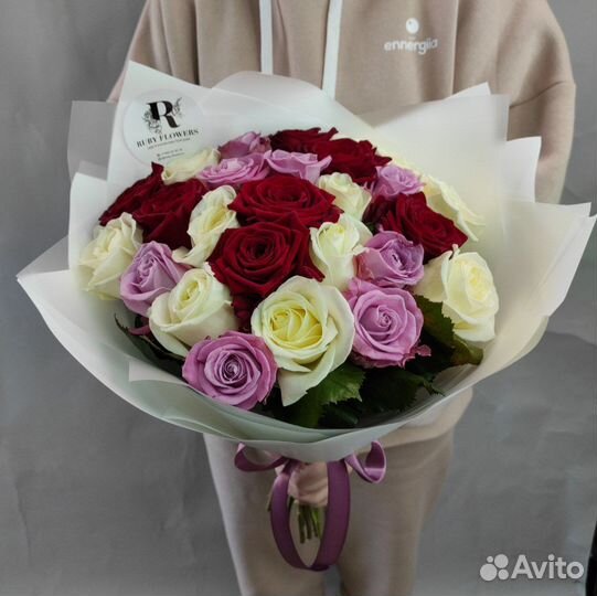 Букет из 21 Розы Доставка Воронеж