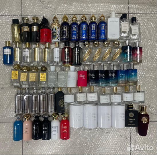 Пустые флаконы парфюмерии