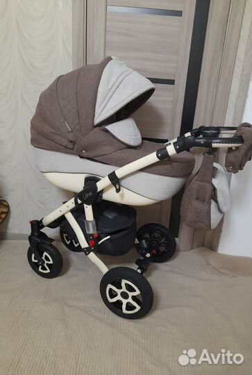 Коляска adamex 3 в 1 бу