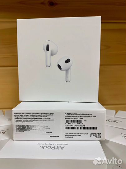 Наушники Apple Airpods 3 Premium-качества