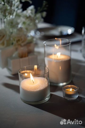 Натуральный воск для насыпных свечей