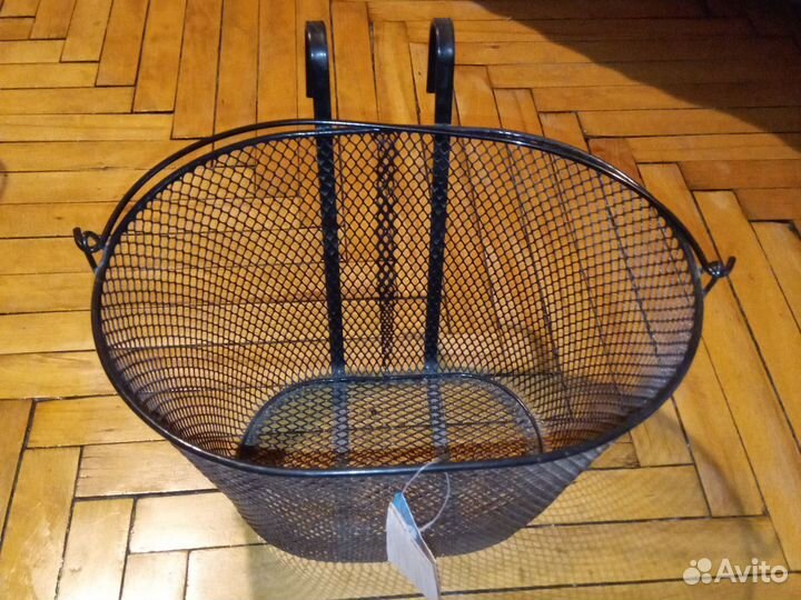 Корзина для велосипеда округлая
