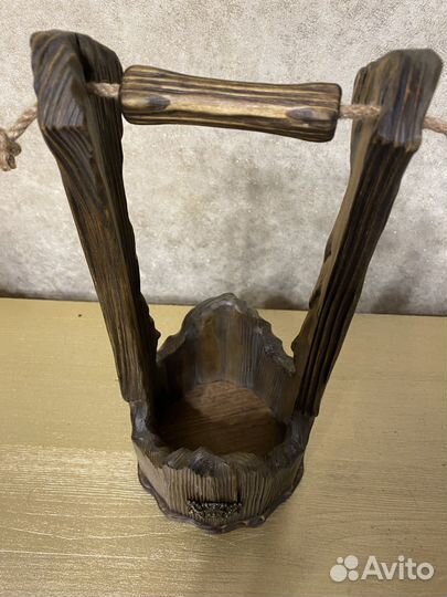 Деревянный подарочный ящик под бутылку