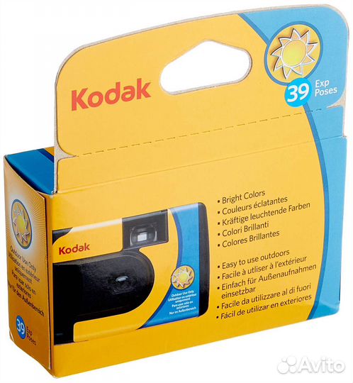 Kodak Daylight 39 кадров одноразовый фотоаппарат