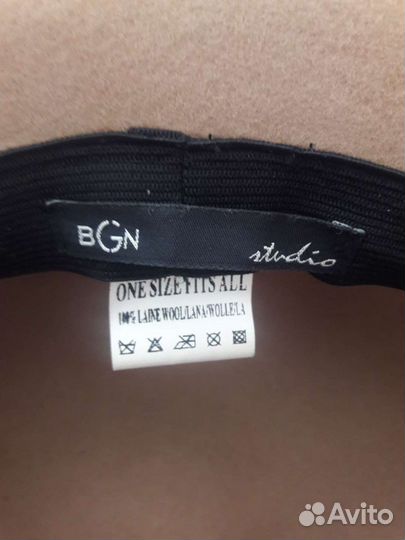 Шляпа женская шерсть BGN