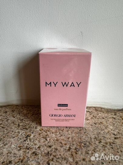 Armani my way intense