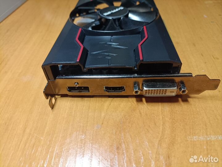 Видеокарта rx 550 4gb
