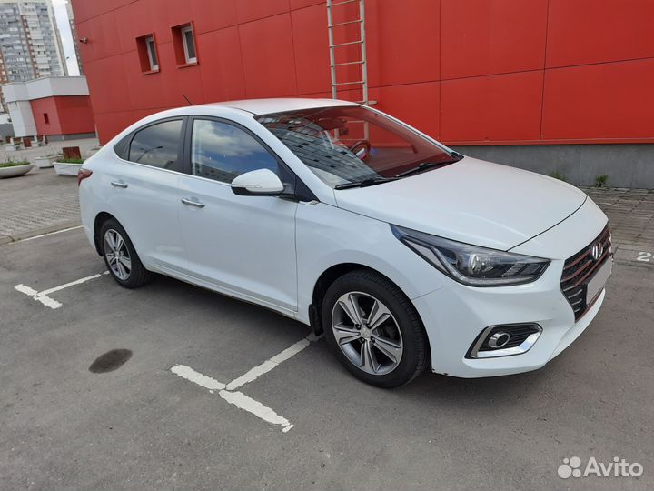 Hyundai Solaris 1.6 AT, 2018, 54 000 км