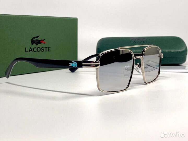 Очки Lacoste aviator зеркальные