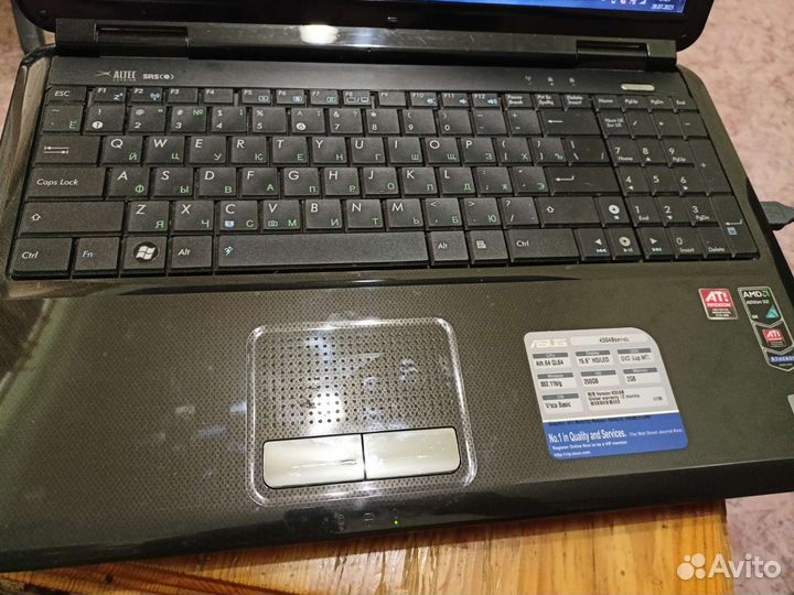 Ноутбук asus К50ав
