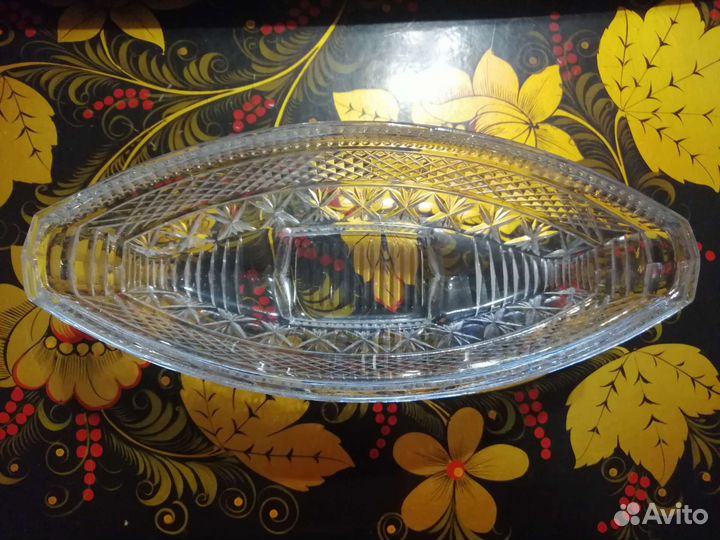 Хрустальная салатница