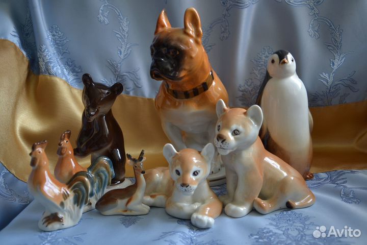 Фарфоровые статуэтки Лфз 