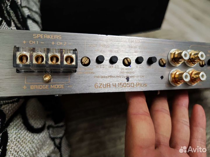 Усилитель ground zero gzua 4.150SQ-plus