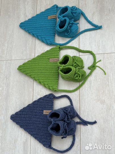 Детская шапка / Шапка Эльф / Пинетки