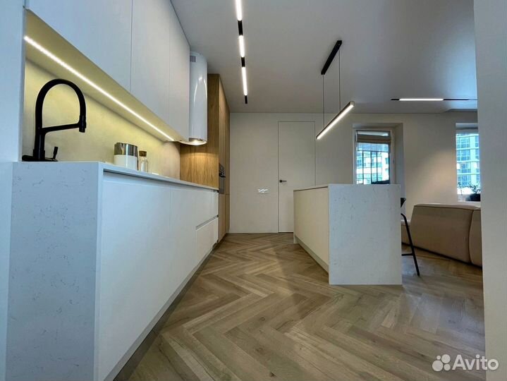 Кухонный гарнитур с островом