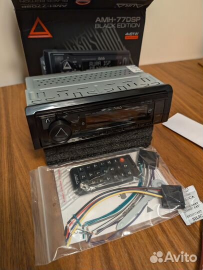 Магнитола Aura AMH-77DSP Black Edition (новая)