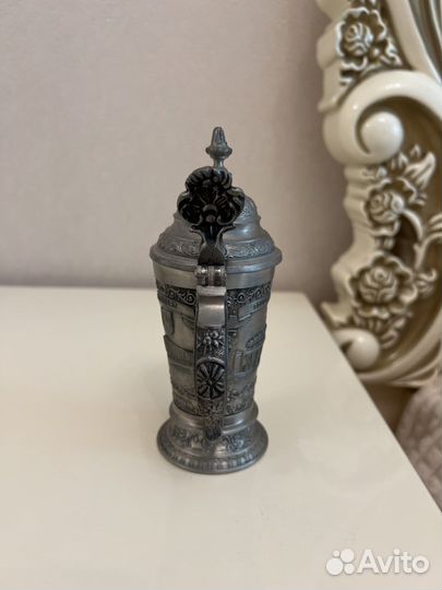 Оловянная пивная кружка Германия