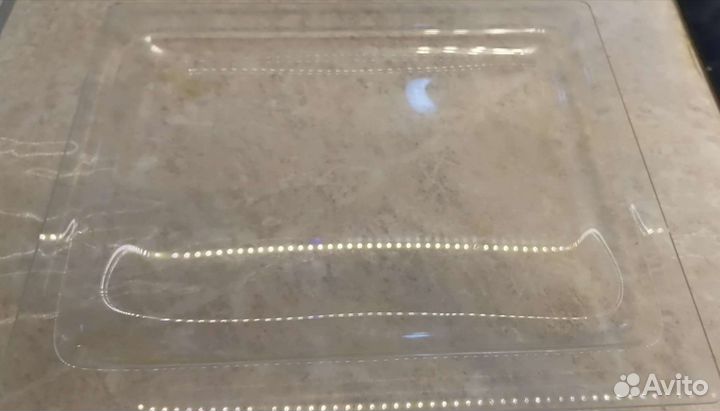 Лист из жаропрочного стекла: 40,5/36/2 cm