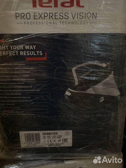 Парогенератор tefal GV 9821 E0