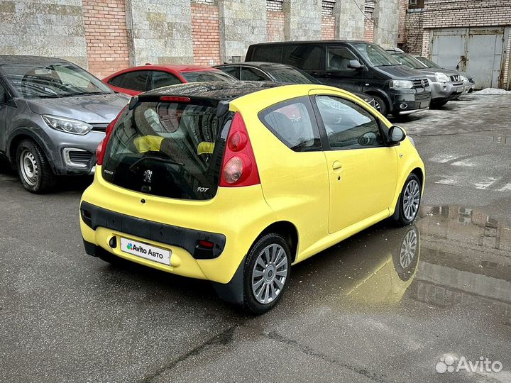 Peugeot 107 1.0 AMT, 2007, 152 000 км