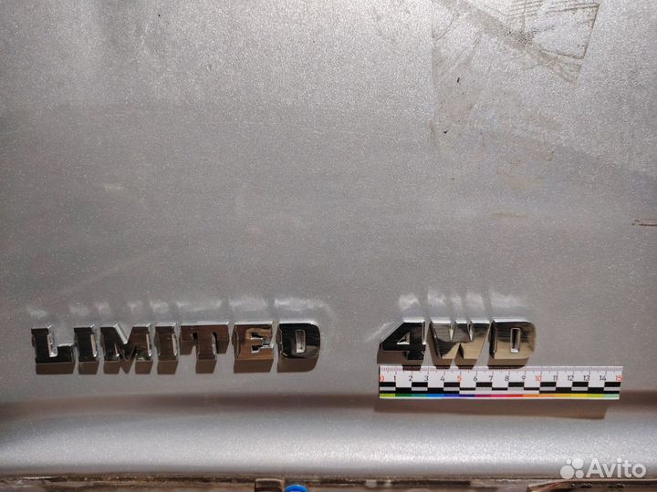 Эмблема limited 4WD