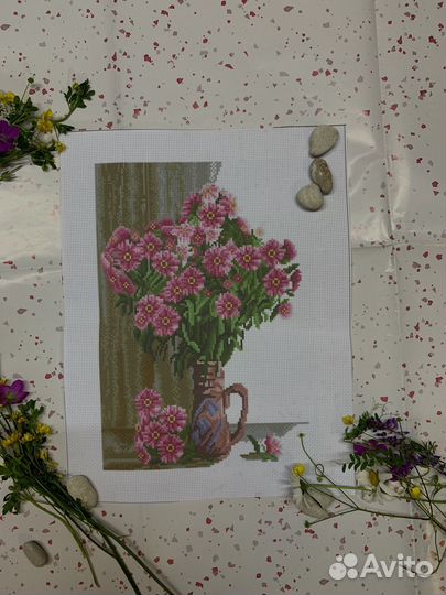 Канва с рисунком для вышивки