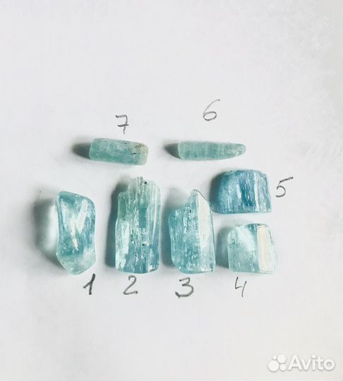 Аквамарин кристаллы
