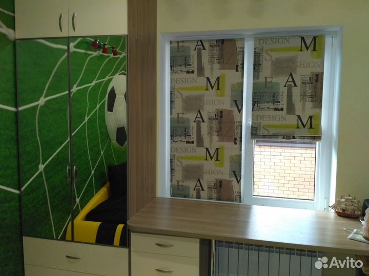 Кассетные рулонные шторы для детской M655