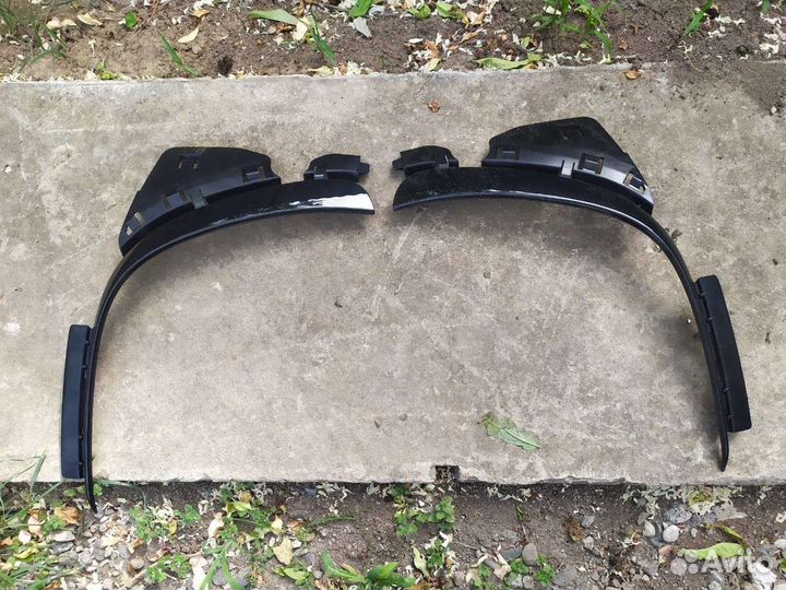 Диффузор заднего бампера W167 GLE53 AMG