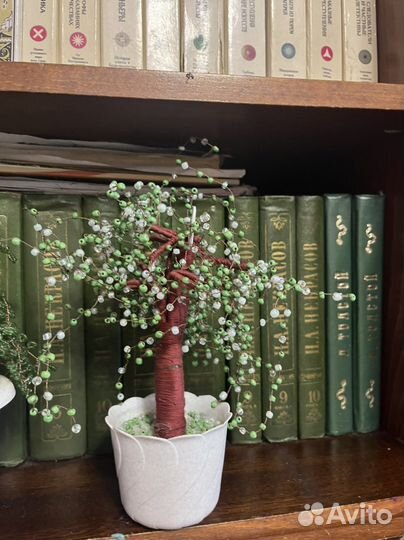 Деревья из бисера