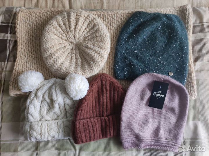 Комплекты шапка, снуд