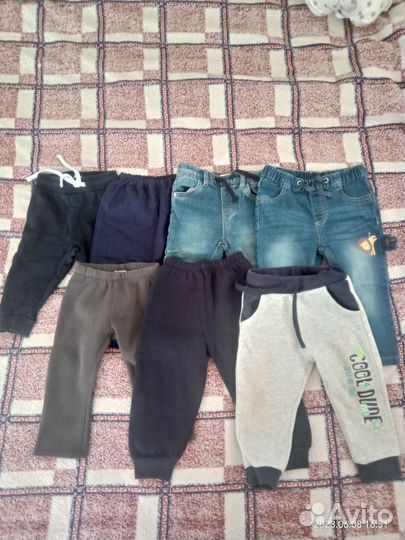 Вещи пакетом на мальчика 74 80