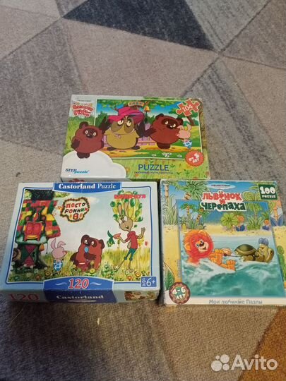 Пазлы для детей (100 деталей)