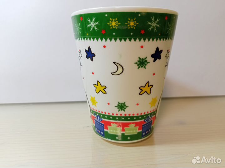 Кружка новогодняя снеговик