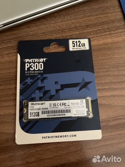 SSD patriot 512