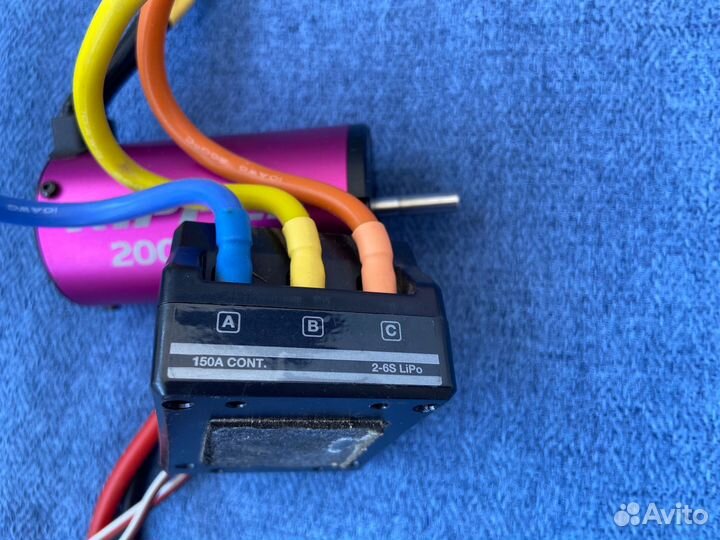 Бк система 6s: Ace RC 150A, Ripper 2000KV